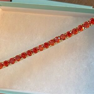 Pumpkin micro impression bracelet